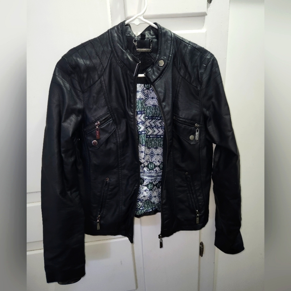 Leather jacket